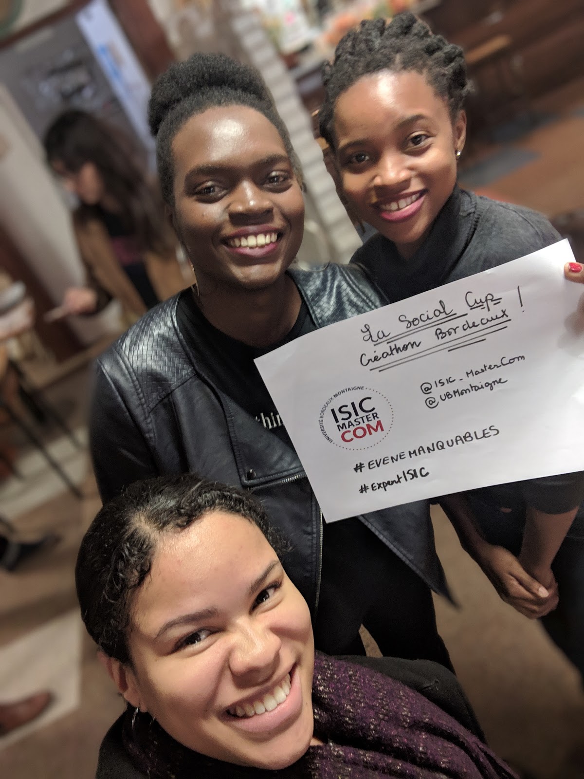 La Social Cup : Les étudiantes de l’ISIC s’invitent au créathon de Bordeaux ! La Social Cup : Les étudiantes de l’ISIC s’invitent au créathon de Bordeaux !
