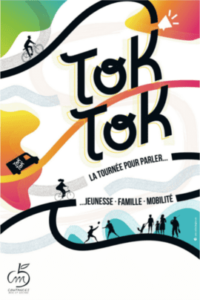 Affiche Toktok : pour les journée pour parler jeunesse, famille et mobilité 