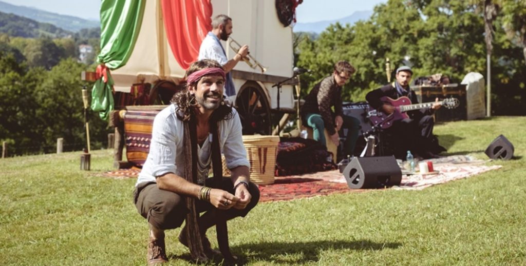 Photographie du décor du conte musical mis en scène par l'agence kulte 