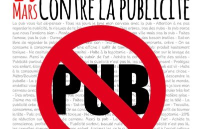 Décryptage : la journée mondiale contre la publicité